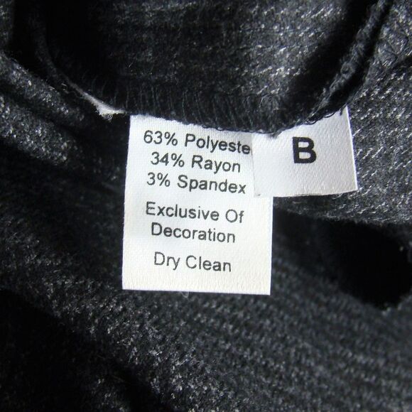 Ann Taylor Loft Pants Size 4 "Ann" Black Slacks - Picture 4 of 5